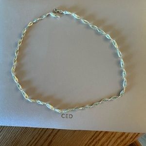 10k Solid Gold Fancy Link Chain Necklace